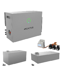 eCactus by WHES 3-fase batterijpakket 15kWh