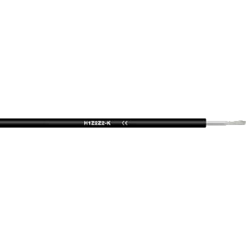 TUV Solar kabel 4MM² zwart 500m