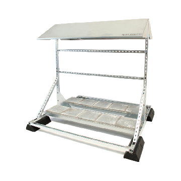PVshelter Back2Back floor 164cm x 158cm x 150cm frame