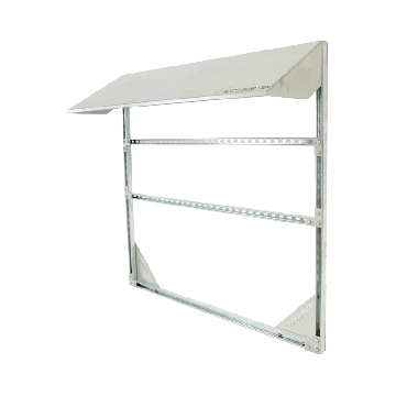 PVshelter wall 150cm x 158cm x 47cm frame