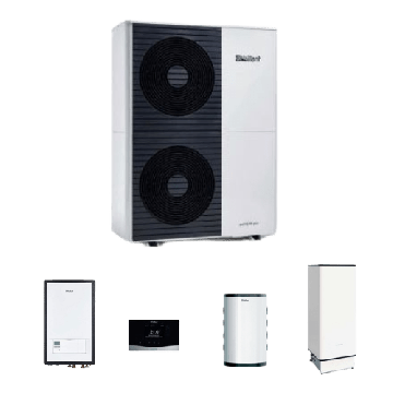 Vaillant aroTHERM 12 kW warmtepomppakket