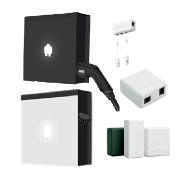 Smappee EV Wall laadpaalpakket 3-Fase zonder kabel 22kW
