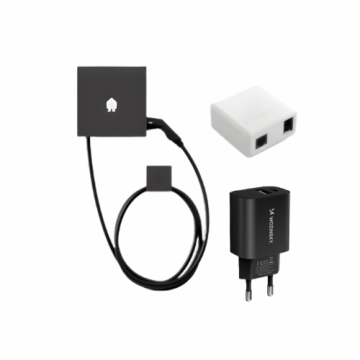 Smappee EV Wall Laadpaalpakket zwart Socket met P1