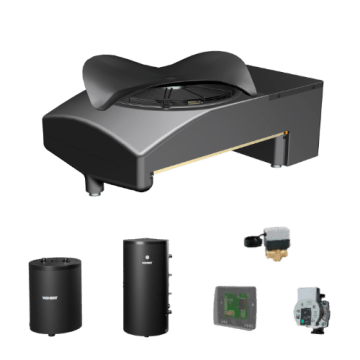 Weheat Blackbird warmtepomppakket All-Electric 3-weg