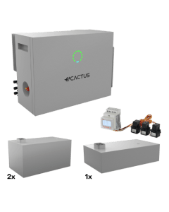 eCactus by WHES 3-fase batterijpakket 10kWh