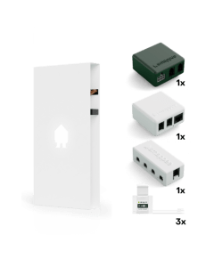 Smappee EV Base laadpaalpakket  zonder kabel - wit