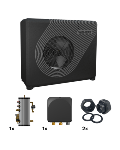 Weheat Sparrow warmtepomppakket All-electric 2 pompen met skid