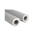 Alius Duoflex geïsoleerde buis incl. kabel DN25 6,5 mm grijs