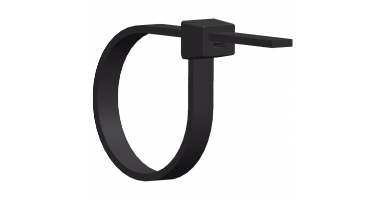 UV-bestendige kabelbinder 4,7 x 300 mm (zwart)