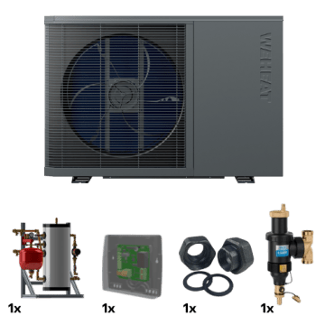 Weheat Flint warmtepomppakket hybride met SKID