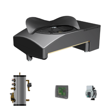 Weheat Blackbird warmtepomppakket hybride met SKID
