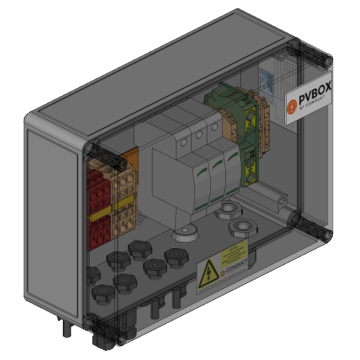 Pvbox voor SolarEdge 5-17K omvormers