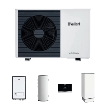 Vaillant warmtepomppakket All-Electric 7kW zonder SKID