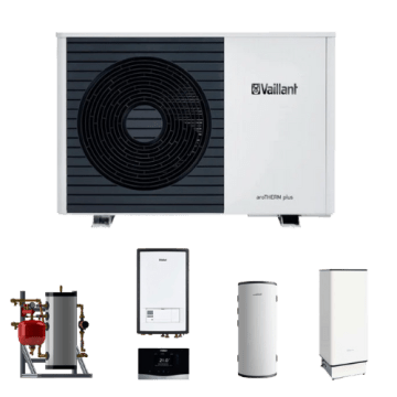 Vaillant warmtepomppakket All-Electric 7kW met SKID