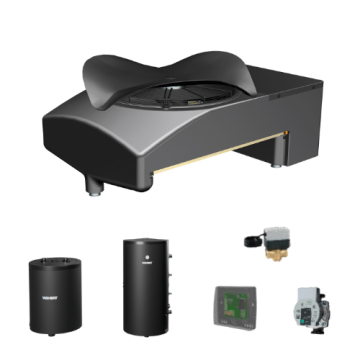 Weheat Blackbird warmtepomppakket All-Electric 3-weg