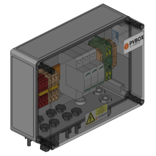 Pvbox voor SolarEdge 5-17K omvormers Pvbox voor SolarEdge 5-17K omvormers